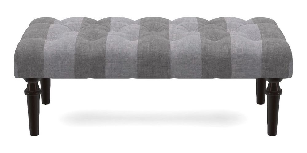 Small Buttoned Footstool