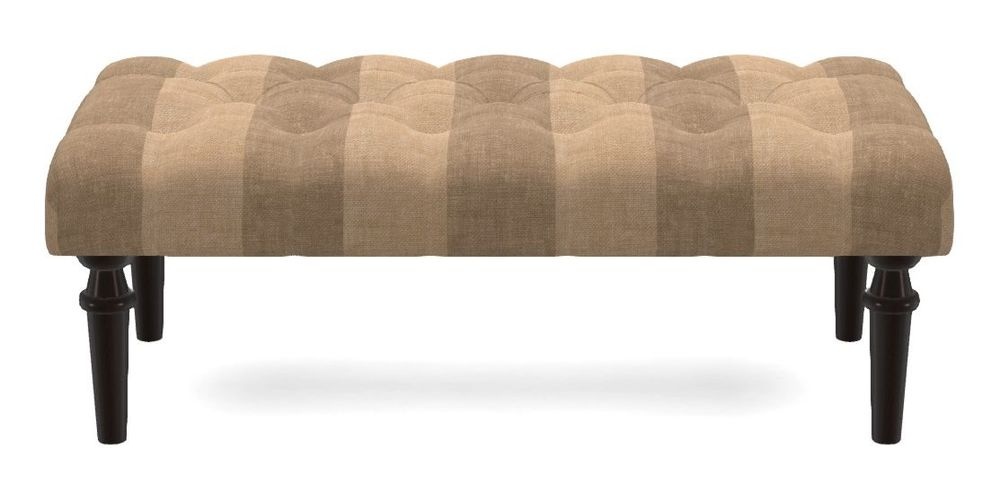 Small Buttoned Footstool