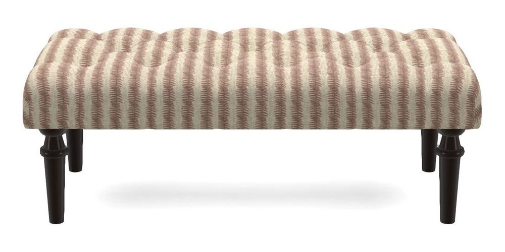 Small Buttoned Footstool