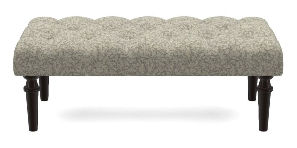 Small Buttoned Footstool