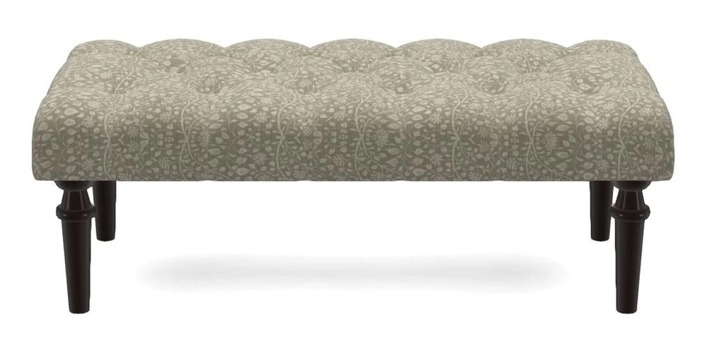 Bespoke Small Buttoned Footstools