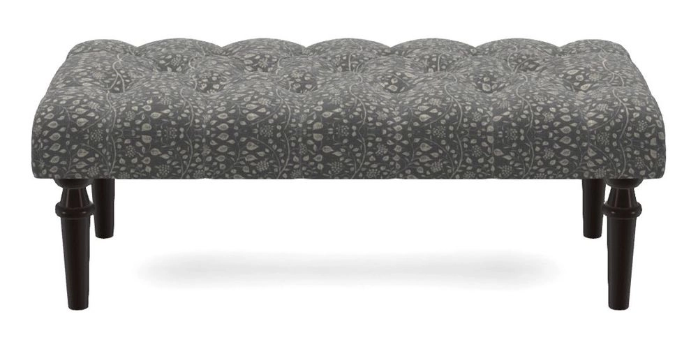 Bespoke Small Buttoned Footstools