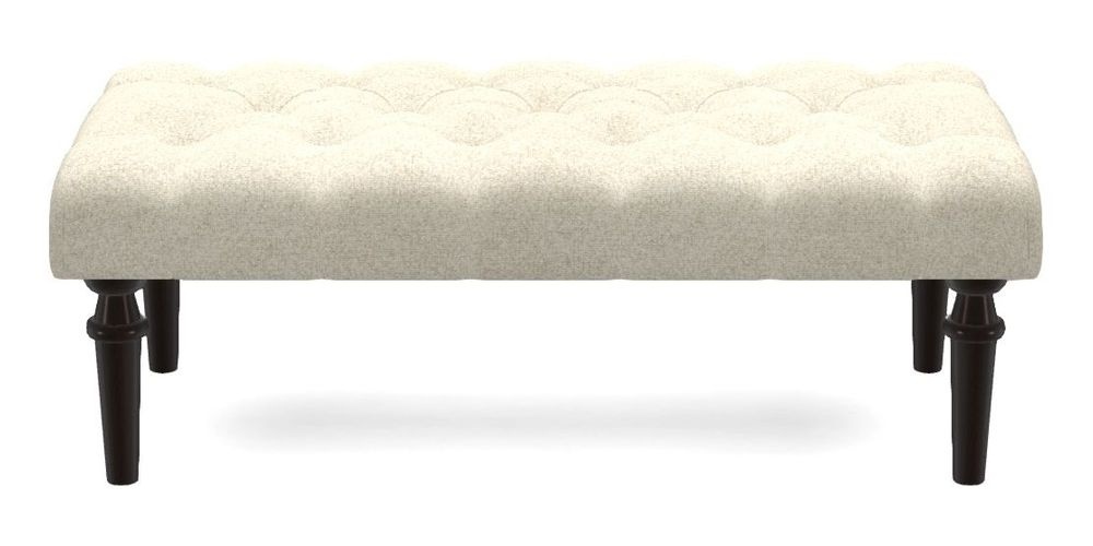 Small Buttoned Footstool