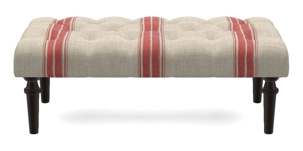 Bespoke Small Buttoned Footstools