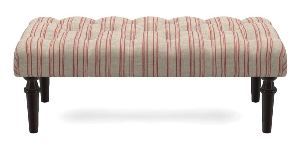 Bespoke Small Buttoned Footstools