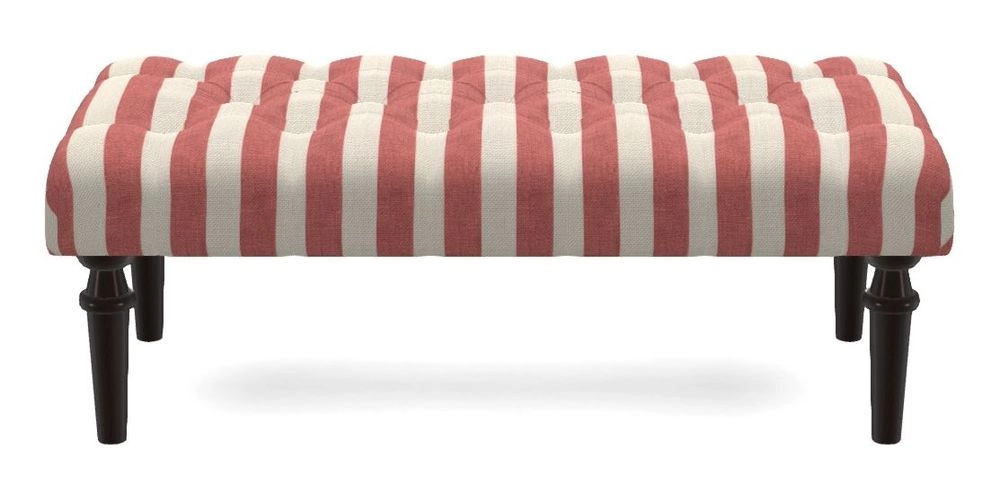 Bespoke Small Buttoned Footstools