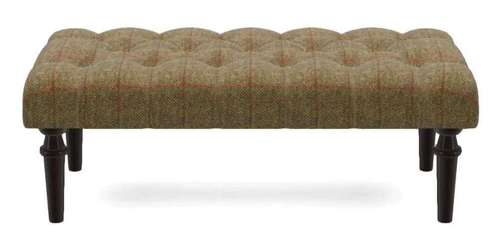 Bespoke Small Buttoned Footstools