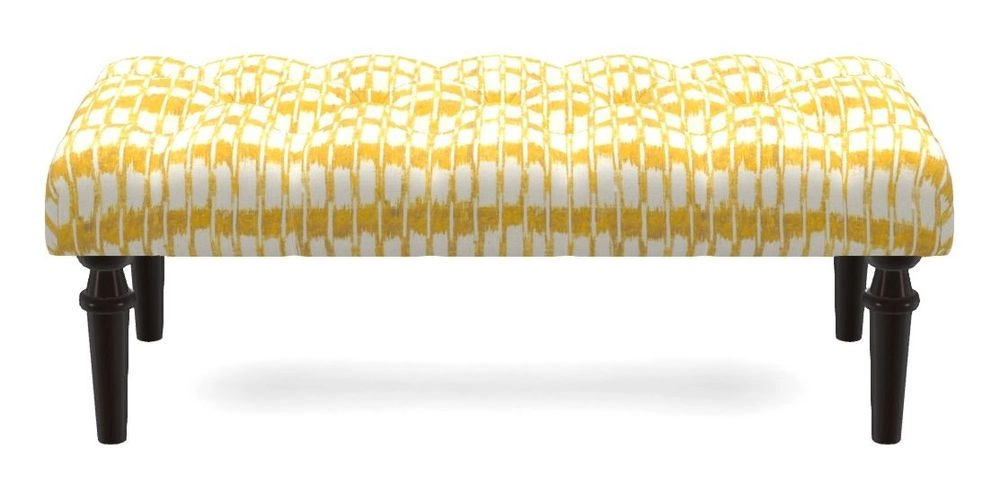 Bespoke Small Buttoned Footstools