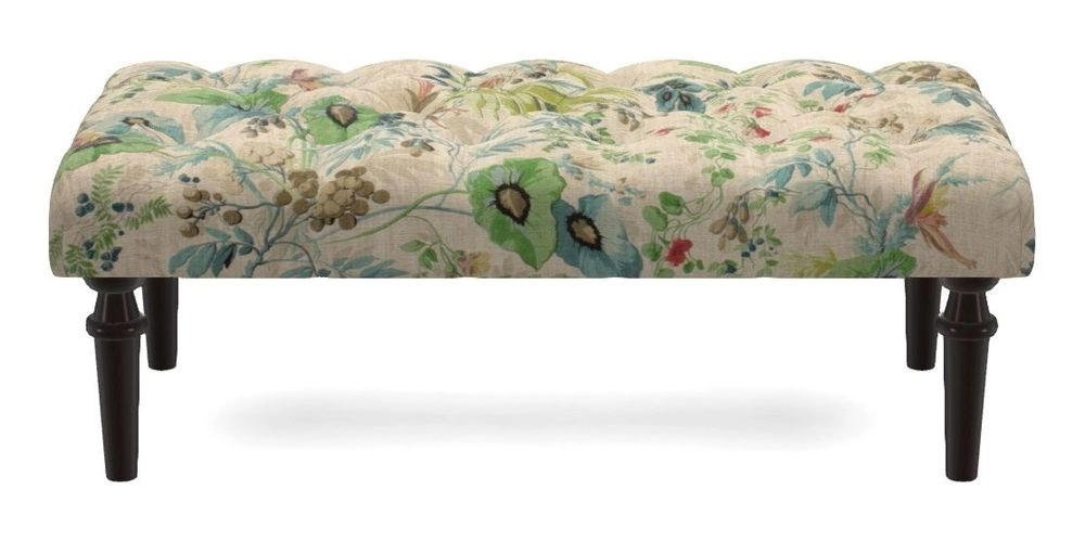 Bespoke Small Buttoned Footstools