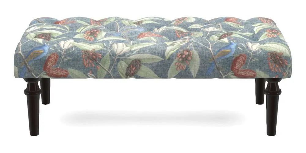 Bespoke Small Buttoned Footstools