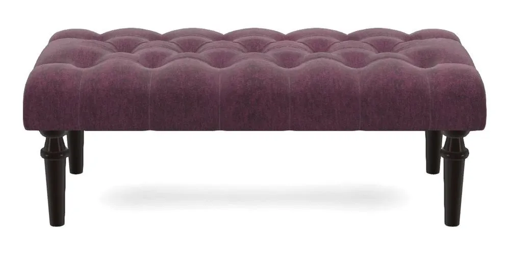 Bespoke Small Buttoned Footstools