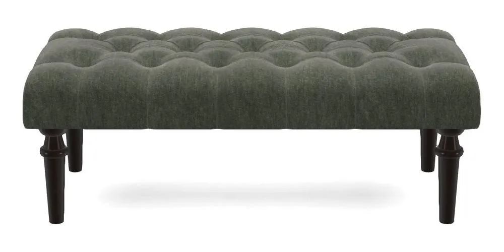 Bespoke Small Buttoned Footstools