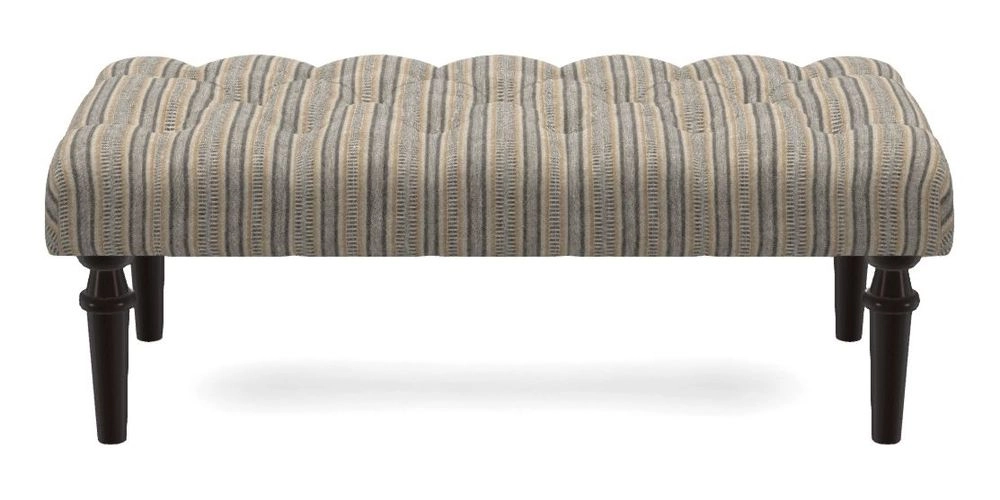 Bespoke Small Buttoned Footstools