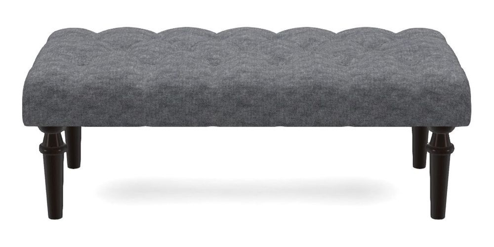 Small Buttoned Footstool