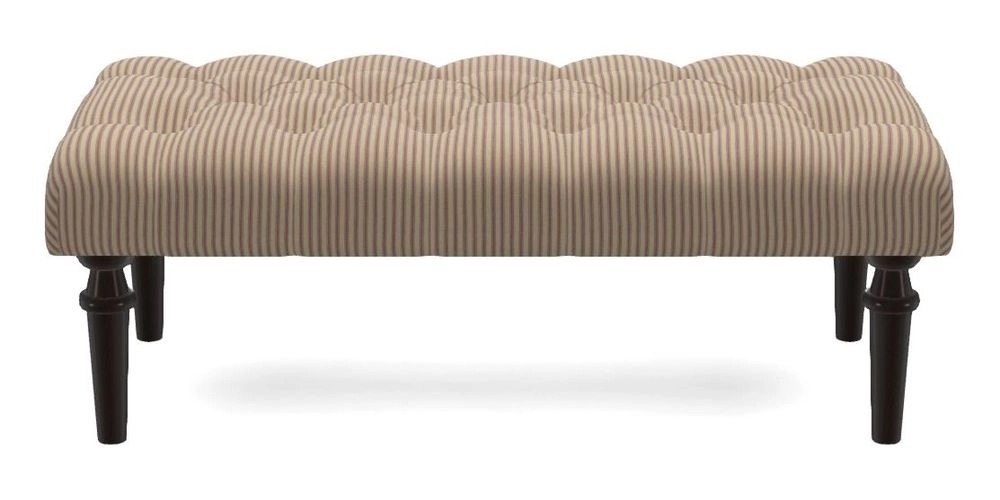 Bespoke Small Buttoned Footstools