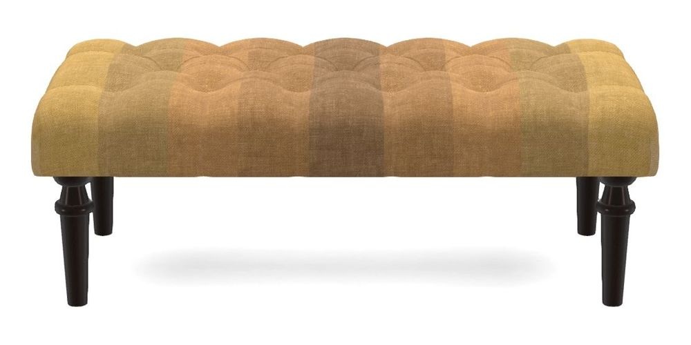 Small Buttoned Footstool