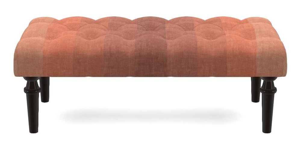 Small Buttoned Footstool