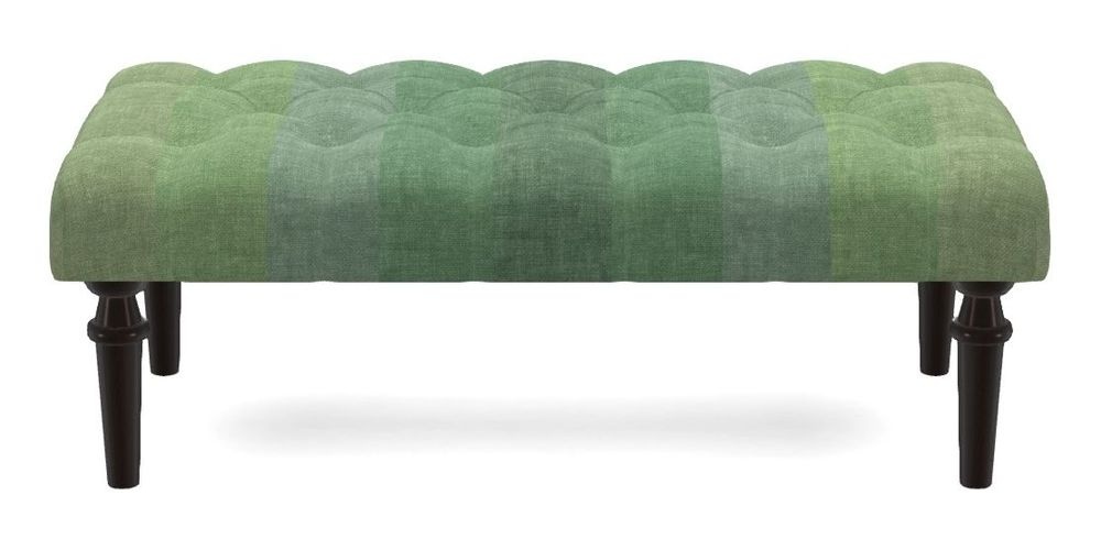 Small Buttoned Footstool