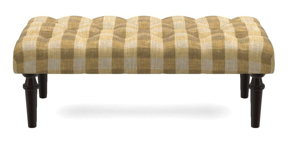 Bespoke Small Buttoned Footstools