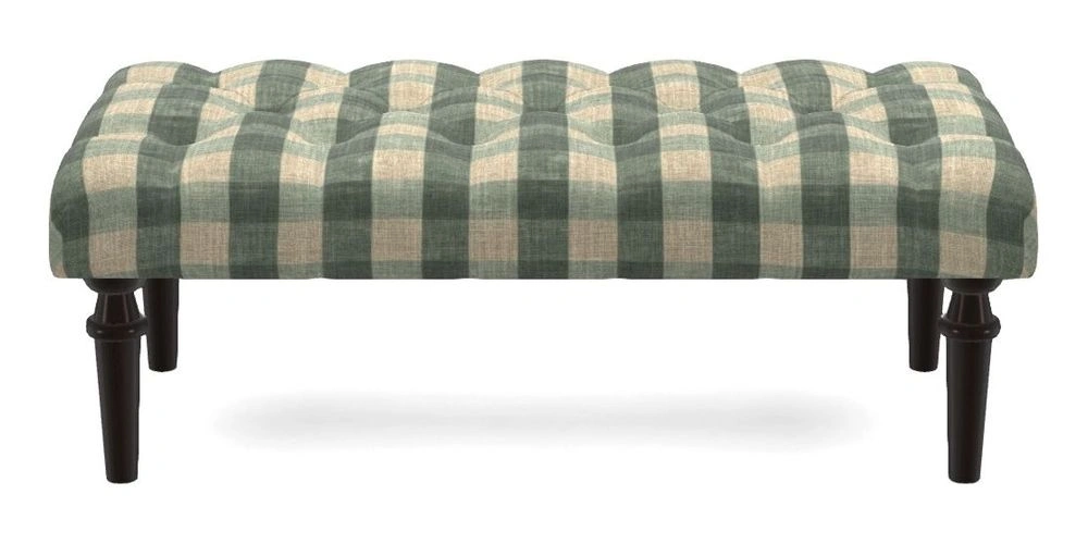 Bespoke Small Buttoned Footstools