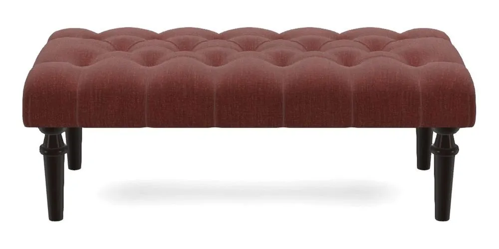 Bespoke Small Buttoned Footstools