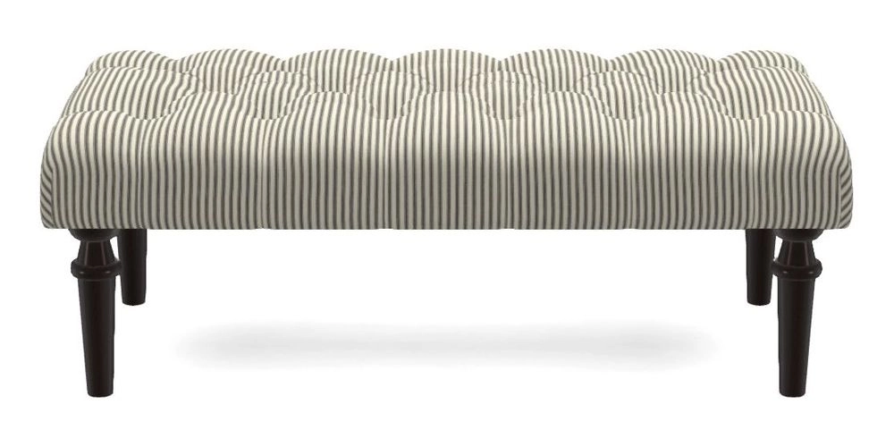 Bespoke Small Buttoned Footstools