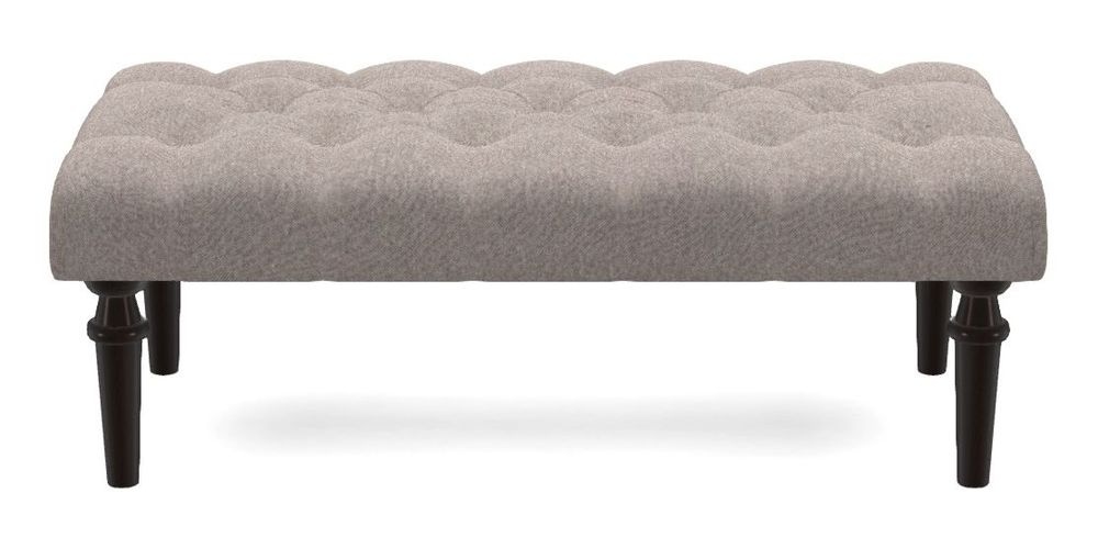 Small Buttoned Footstool