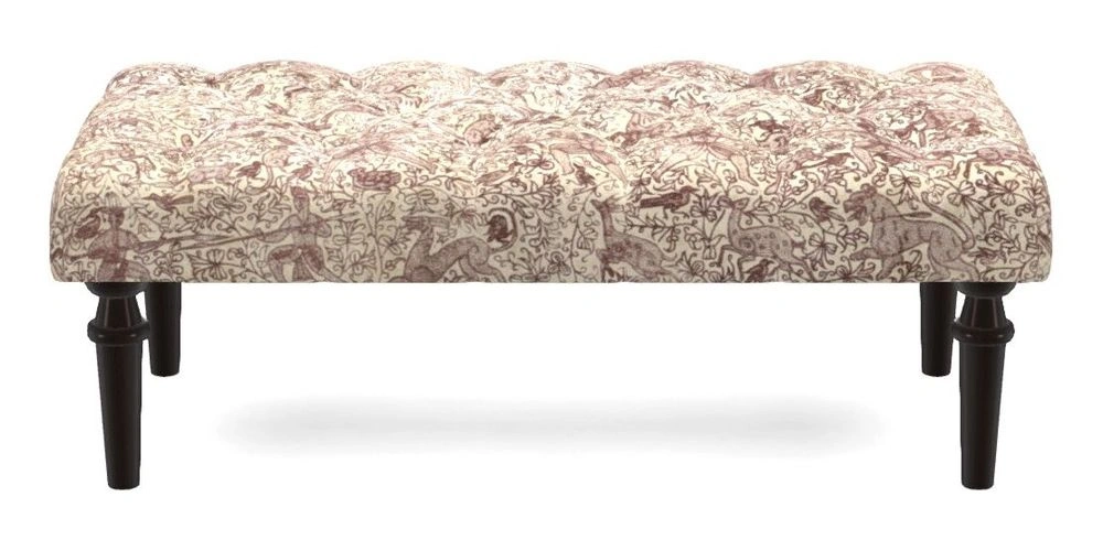 Bespoke Small Buttoned Footstools