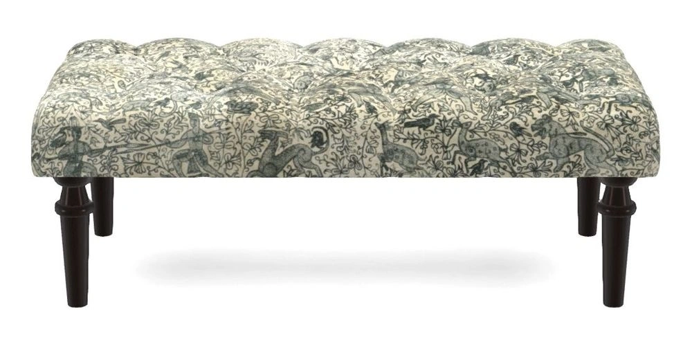 Bespoke Small Buttoned Footstools