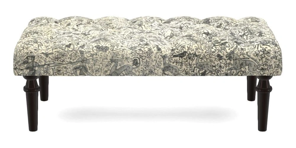 Bespoke Small Buttoned Footstools