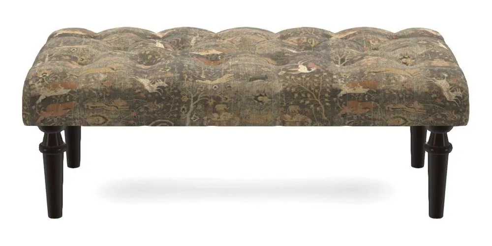 Bespoke Small Buttoned Footstools