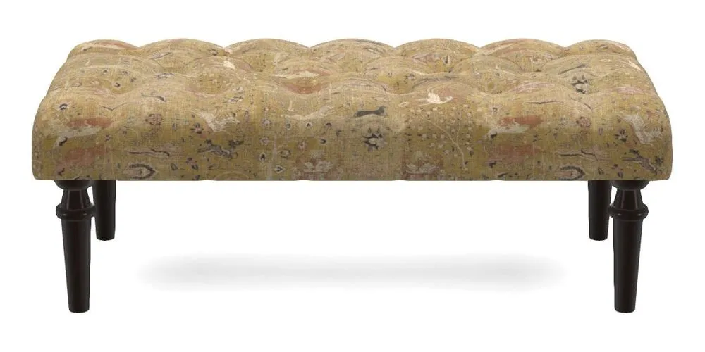 Bespoke Small Buttoned Footstools