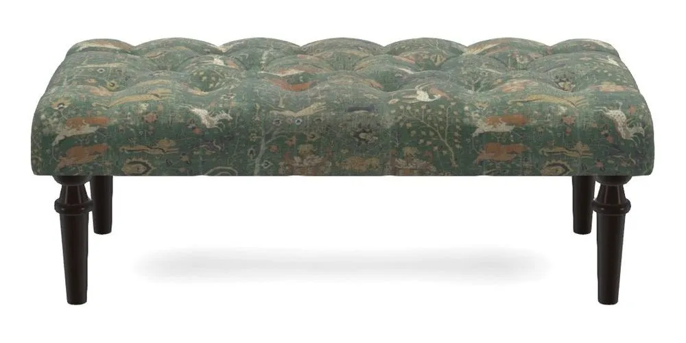 Bespoke Small Buttoned Footstools