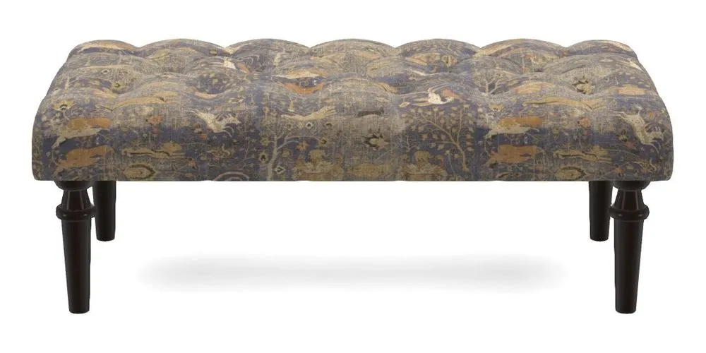 Bespoke Small Buttoned Footstools