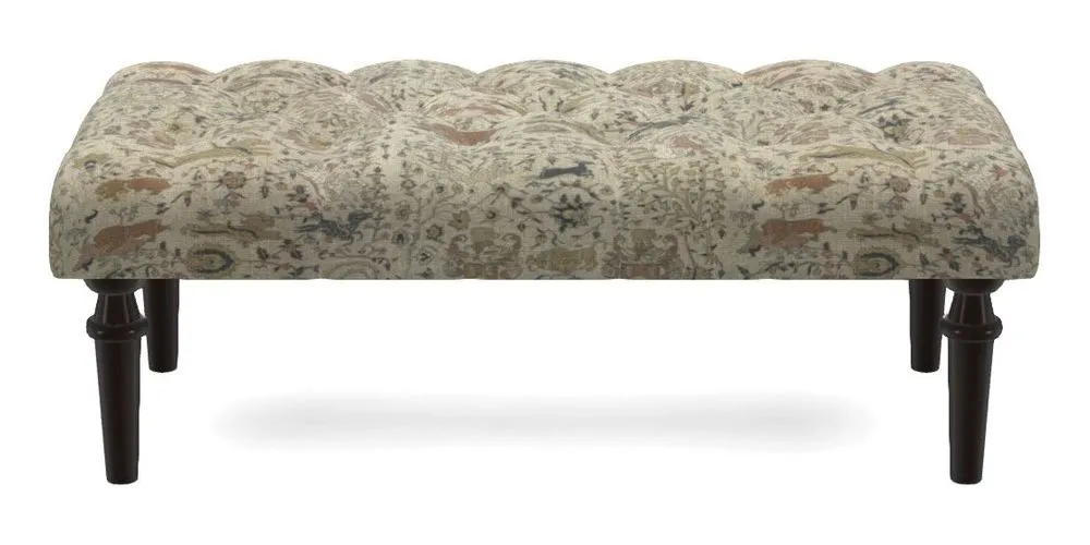 Bespoke Small Buttoned Footstools