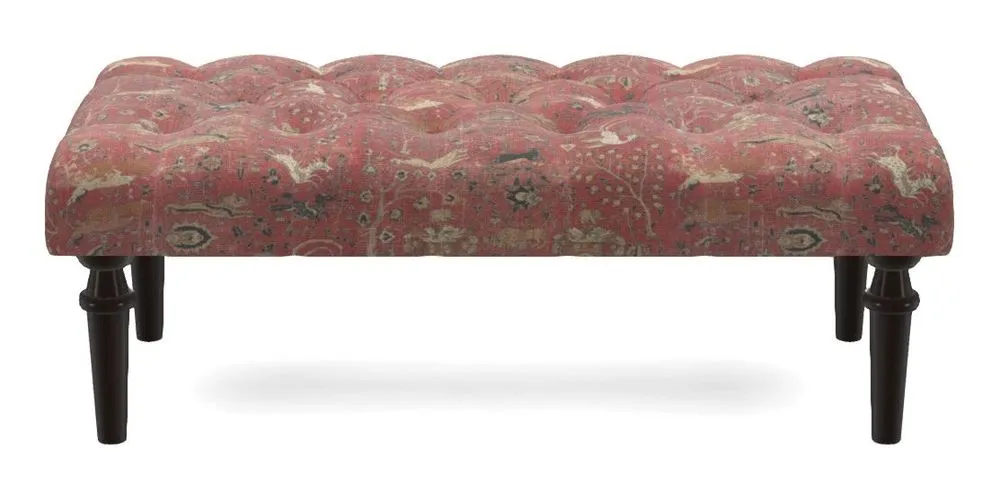 Bespoke Small Buttoned Footstools