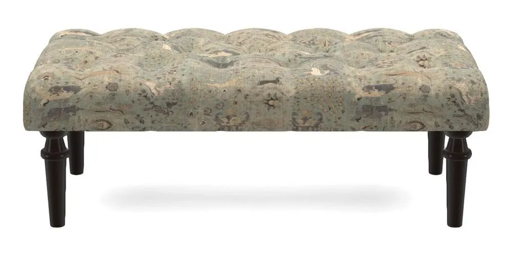 Bespoke Small Buttoned Footstools