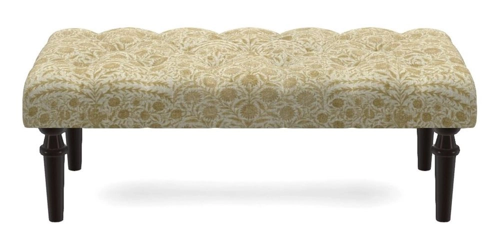 Bespoke Small Buttoned Footstools