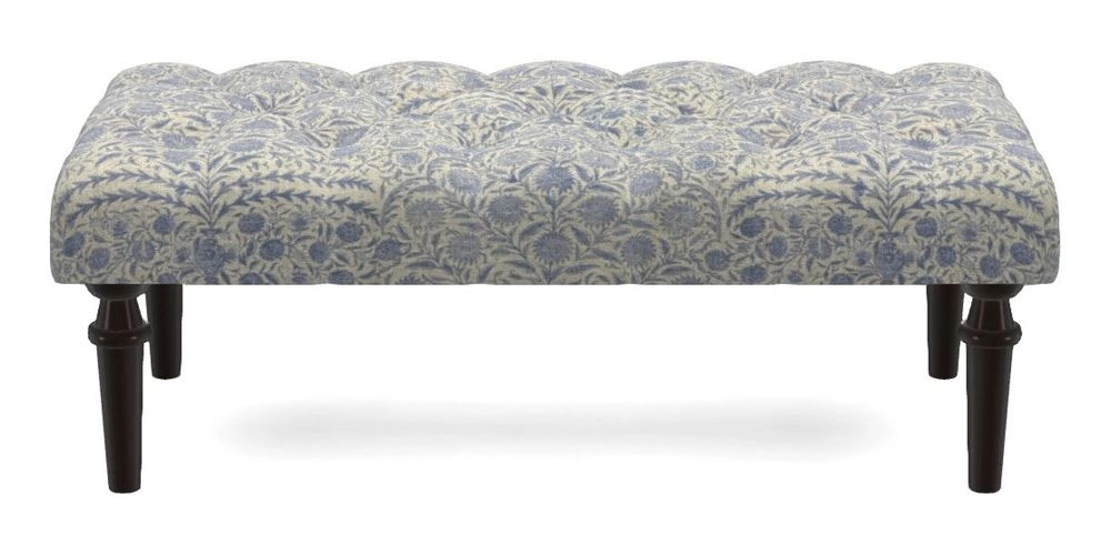 Bespoke Small Buttoned Footstools