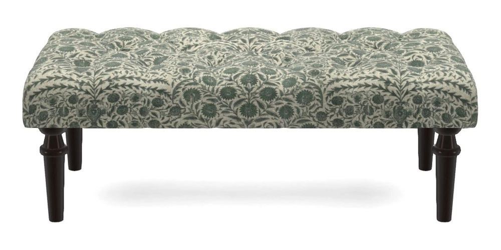 Bespoke Small Buttoned Footstools