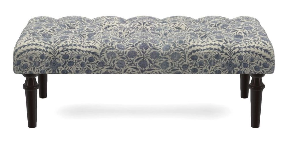 Bespoke Small Buttoned Footstools