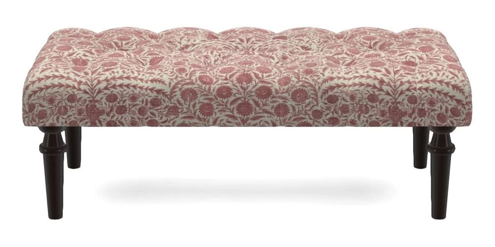 Bespoke Small Buttoned Footstools