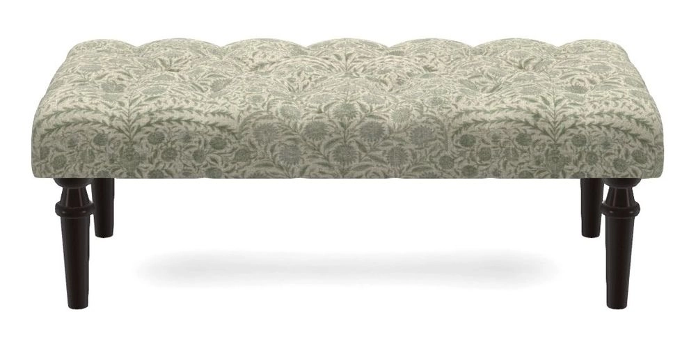 Bespoke Small Buttoned Footstools