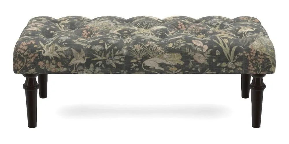 Bespoke Small Buttoned Footstools