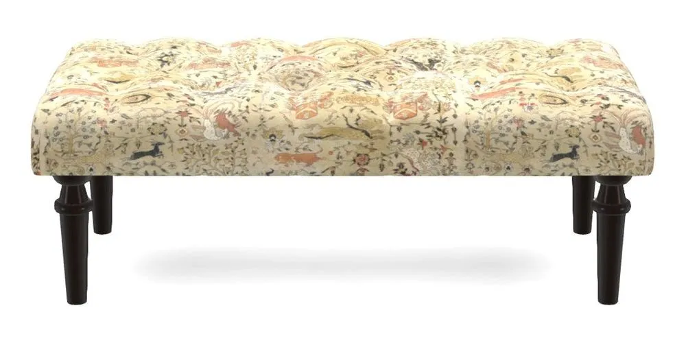 Bespoke Small Buttoned Footstools