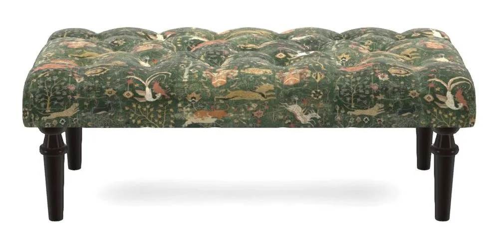 Bespoke Small Buttoned Footstools