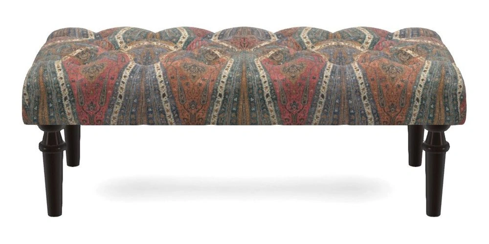 Bespoke Small Buttoned Footstools