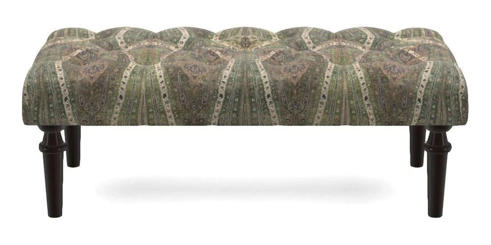 Bespoke Small Buttoned Footstools