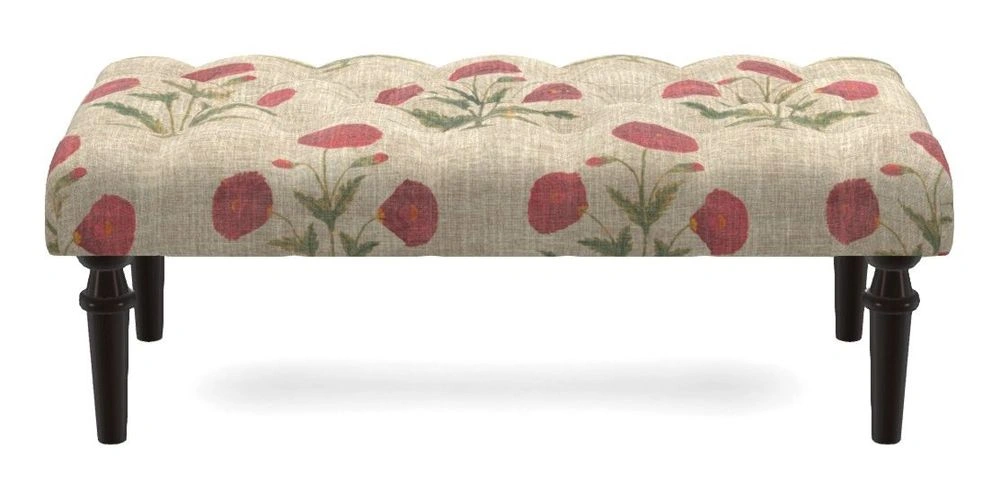 Bespoke Small Buttoned Footstools