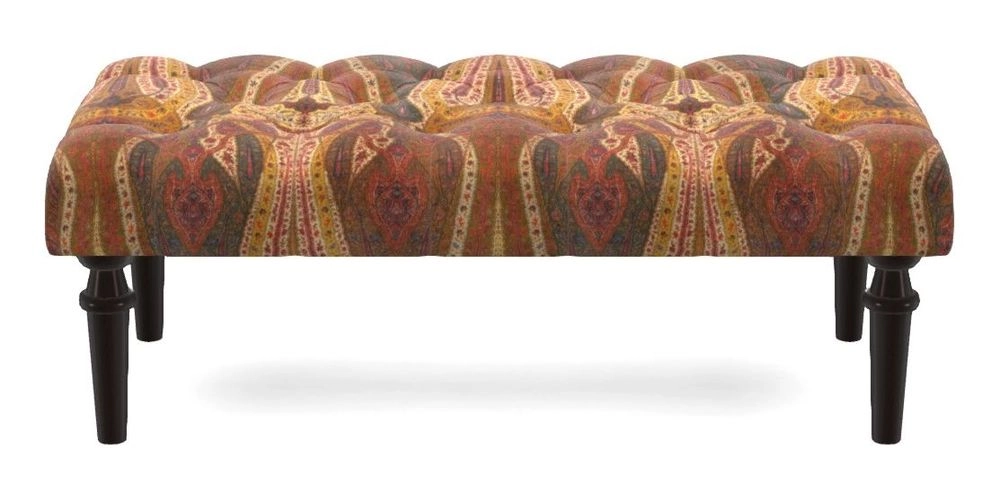 Bespoke Small Buttoned Footstools